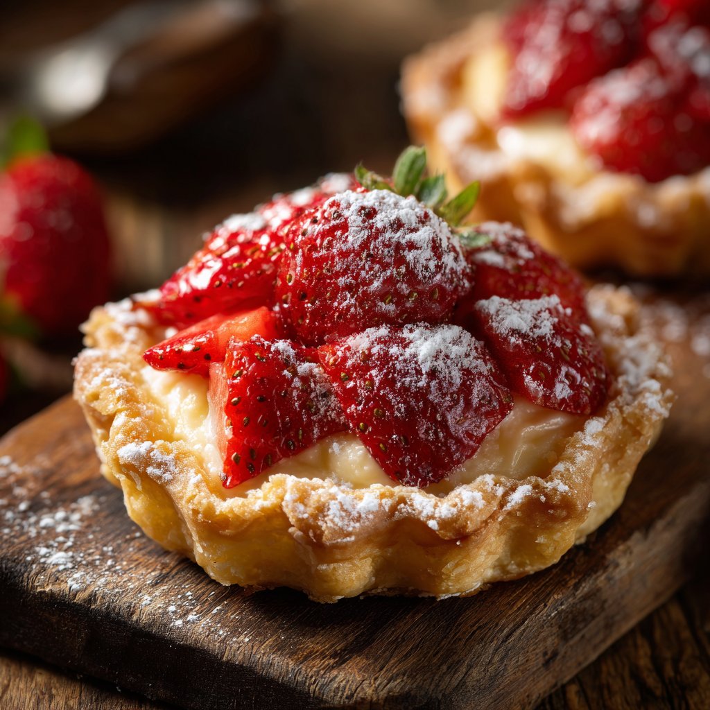 Strawberry & Cream Tartlet