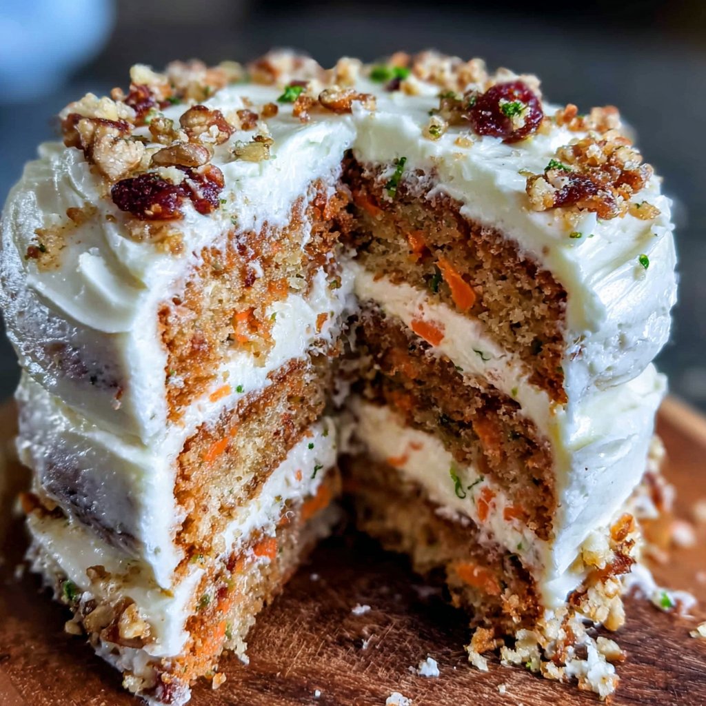 Carrot Lime Spring Cake