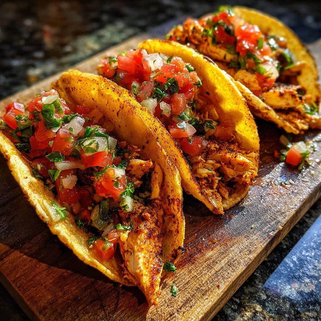 Global Mexican Chicken Tacos