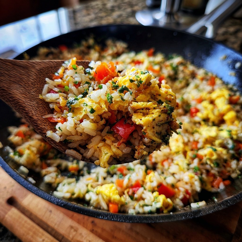Quick 10 Minute Egg Fried Rice